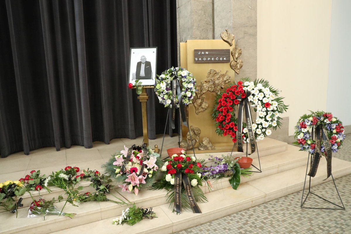 Pohřeb Jana Skopečka
