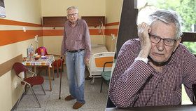 Všichni se na mě vykašlali, zoufá si osamělý Skopeček (93)! Telefon vyhodil do koše
