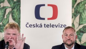 Nový generální ředitel ČT Jan Souček na tiskové konferenci k novému managementu ČT (4.9.2023)