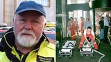 Životy zachraňoval 42 let! Záchranář Honza (65) zažil požár hotelu Olympik i tragédii u Špejcharu, teď jde do důchodu