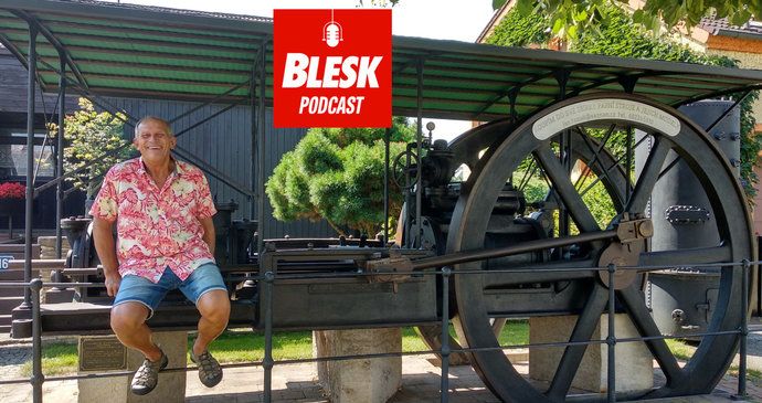 Blesk Podcast: Naši předci byli mistři, říká sběratel parních strojů Tomek