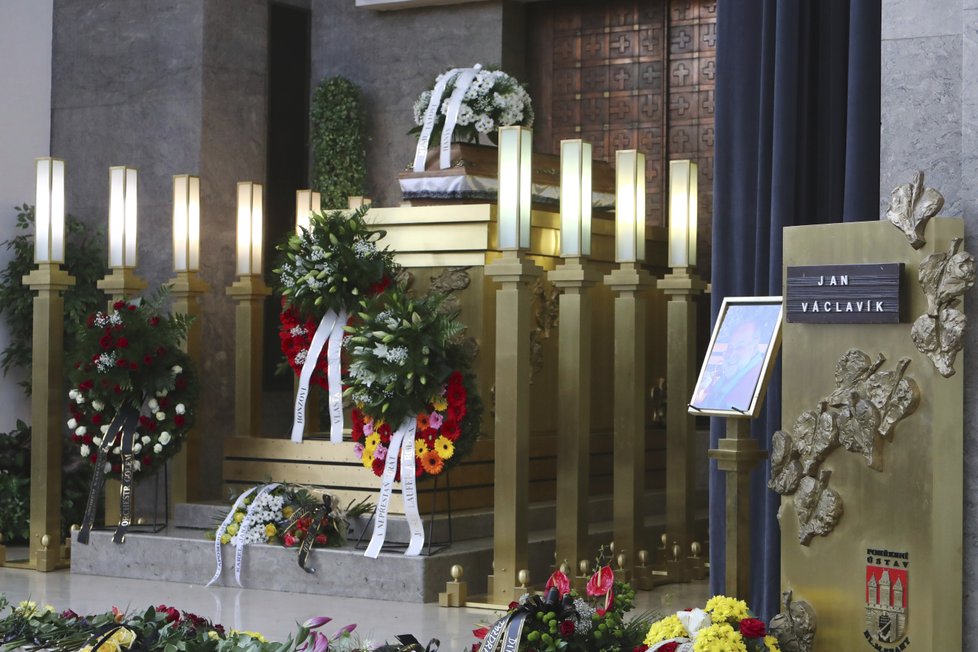 Pohřeb muzikanta Jana Václavíka