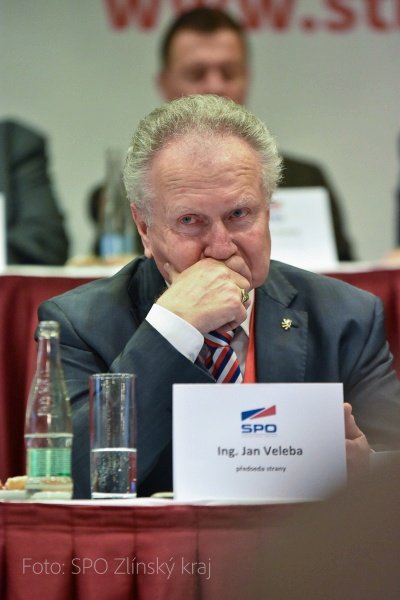 Jan Veleba, předseda SPO.