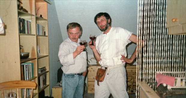 Jan Vodňanský a Karel Kryl
