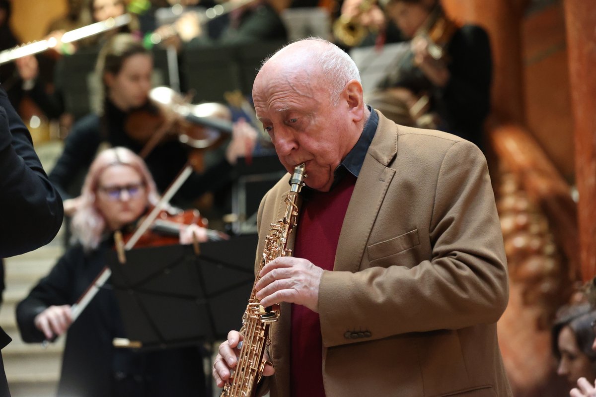 Pieta za bubeníka Jana Žižku v pražské Lucerně: Felix Slováček