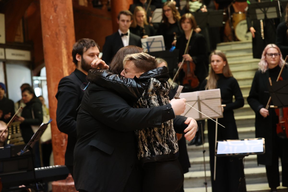 Pieta za bubeníka Jana Žižku v pražské Lucerně.