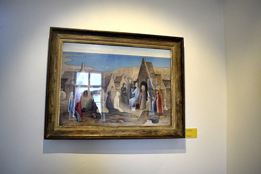 Nejúspěšnější obrazy Jana Zrzavého nejsou spontánní, naopak, komponoval jejich stavbu velmi pečlivě.
