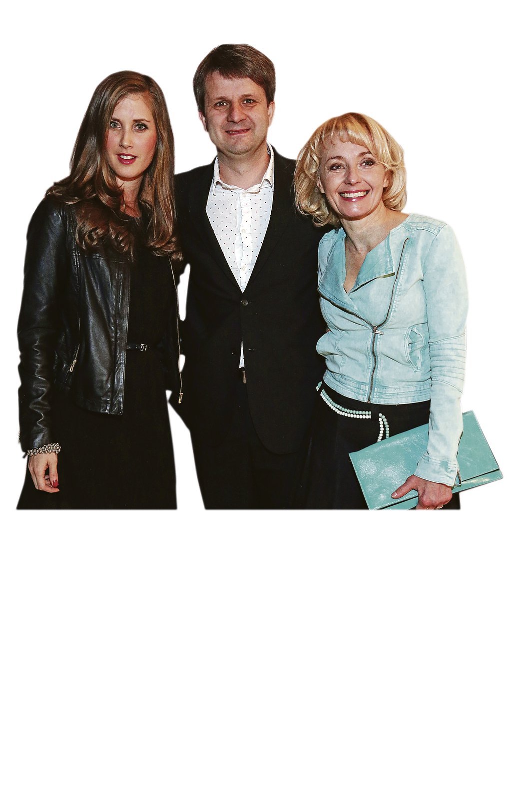 Merkner s manželkou a hlavní představitelkou jeho seriálu Veronikou Žilkovou.