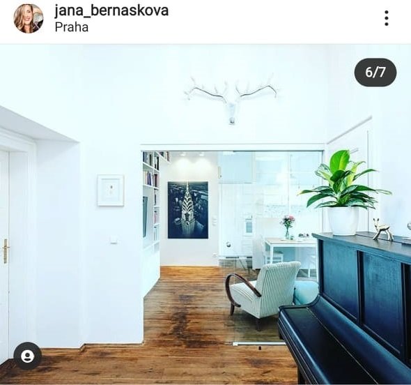 Jana Bernášková se pochlubila bydlením.