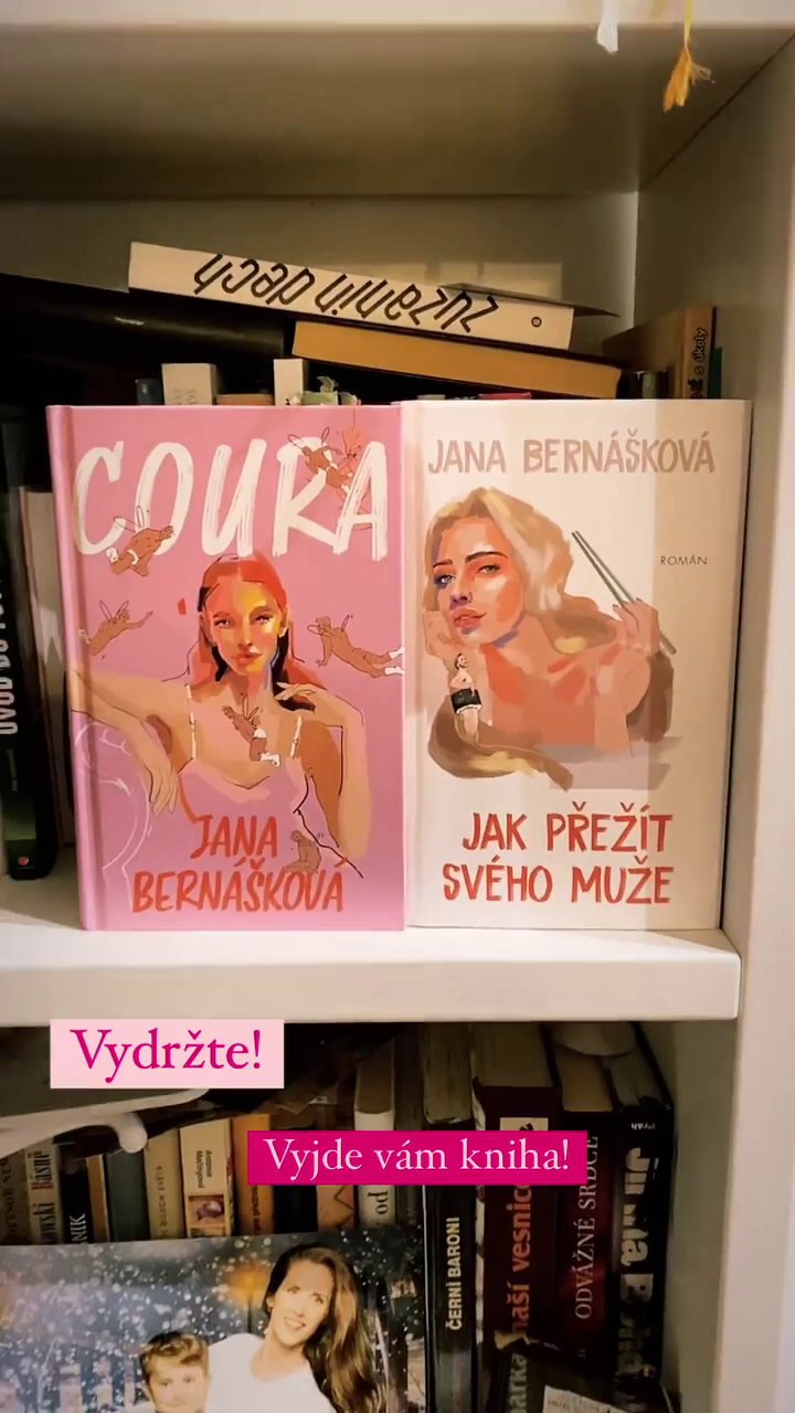 Jana Bernášková ukázala, jak se píše kniha.