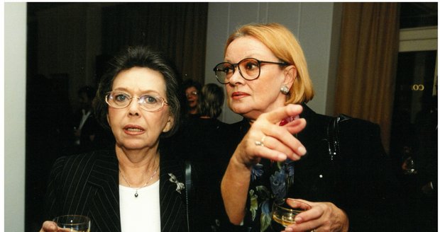 Jiřina Jirásková a Jana Brejchová se spolu pohádaly u Formana.