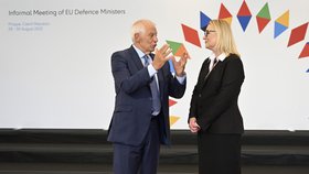 Neformální zasedání ministrů obrany EU: Jana Černochová (ODS) (30.8.2022)