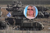 Je v obranné válce! Izrael reagoval adekvátně, míní Černochová. Změna rétoriky v Evropě ji šokuje