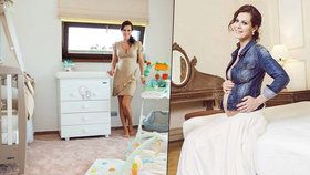 Těhotná Jana Doleželová vybavila pro miminko pokojíček ve zbrusu novém domě.