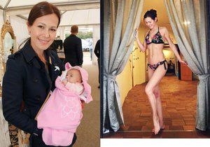 Modelka Jana Doleželová má 9 měsíců od porodu skvělou postavu.