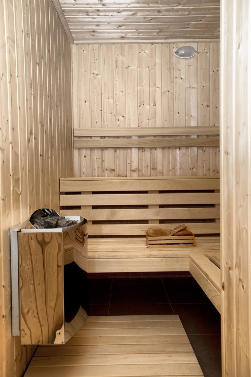Sauna je oblíbeným místem pro relaxaci