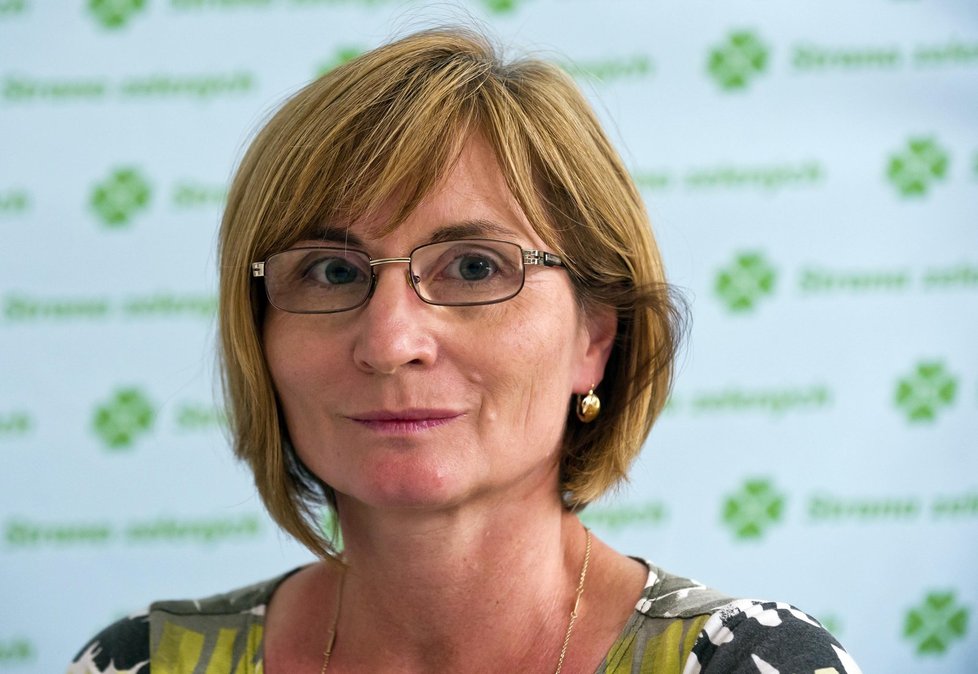 Jana Drápalová – dosavadní předsedkyně Strany zelených