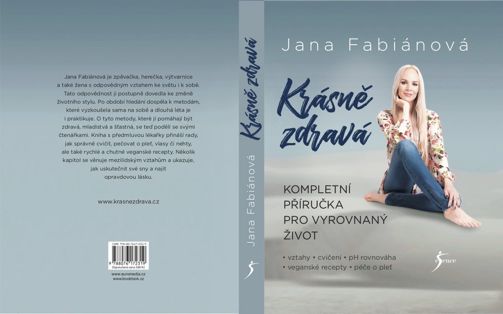 Jana Fabiánová vydala knihu.