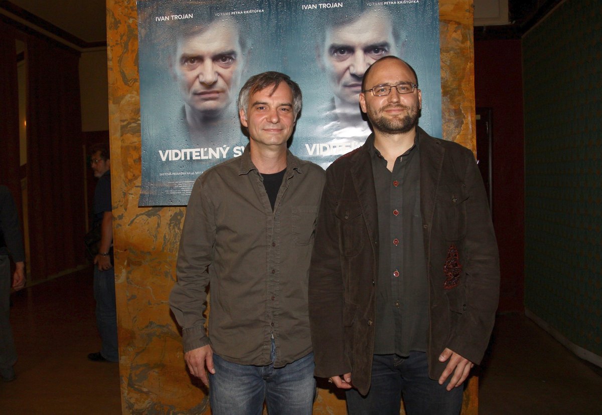 2011 S Ivanem Trojanem na premiéře filmu Viditelný svět.
