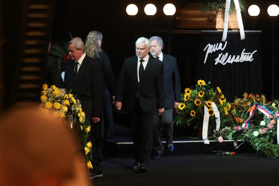 Pohřeb Jany Hlaváčové - Petr Štěpánek