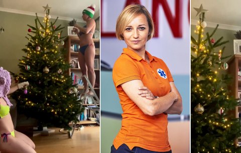 Sexy Vánoce hvězdy Ordinace: Stromeček zdobí zatraceně nalehko!