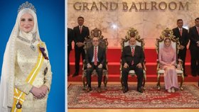 Sultánka z Prahy po delší době na veřejnosti: Češka Jana se objevila na slavnostní večeři