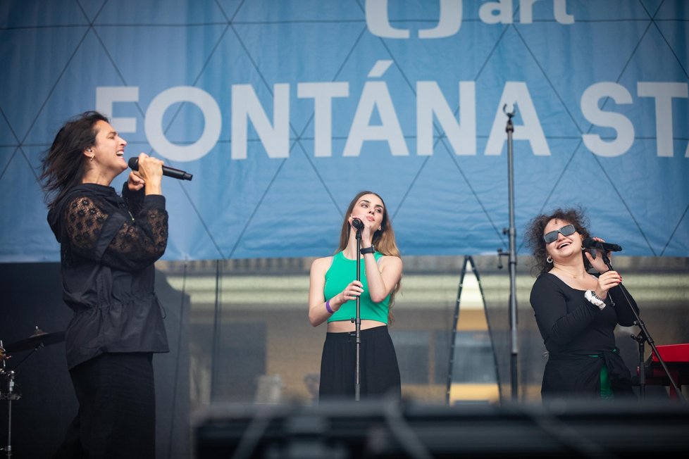 Zpěvačka Jana Kirschner na festivalu Metronome Prague.