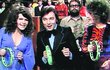 Karel a Jana Kocianová (vlevo) při jednom ze svých četných společných vystoupení. Karel a Jana Kocianová (vlevo) při jednom ze svých četných společných vystoupení.