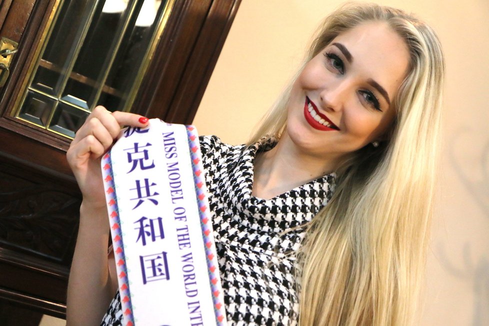 Jana Kopecká (23) vyhrála Miss Model of the World v Číně teprve jako druhá Češka.