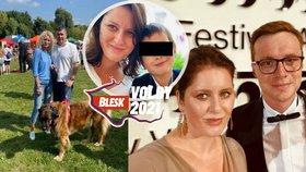 Špičky ČSSD se svými blízkými: Jan Hamáček s manželkou Gabrielou, Jana Maláčová s manželem Alešem a synem Gustavem