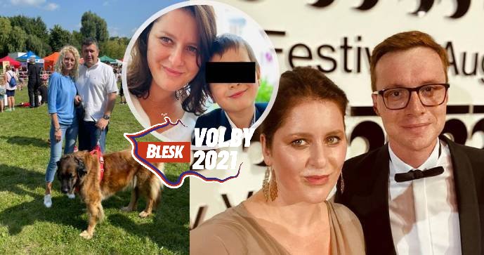 Špičky ČSSD se svými blízkými: Jan Hamáček s manželkou Gabrielou, Jana Maláčová s manželem Alešem a synem Gustavem