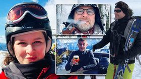 Mění kvůli koronaviru čeští politici plány? Třeba Radek Vondráček (ANO, vpravo) zrušil rodinou dovolenou na lyžích v Alpách