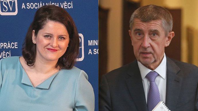 Ministryně Maláčová se snaží, premiér Babiš jí bohulibé návrhy stejně vyfoukne.