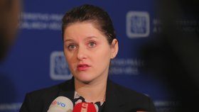 Ministryně práce a sociálních věcí Jana Maláčová (ČSSD)