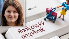 Maláčová chce nižší rodičovský příspěvek než stojí v programovém prohlášení. Rodiny by připravila o 40 tisíc. Místo původních 300 tisíc totiž mluví jen o 260 tisících korunách.