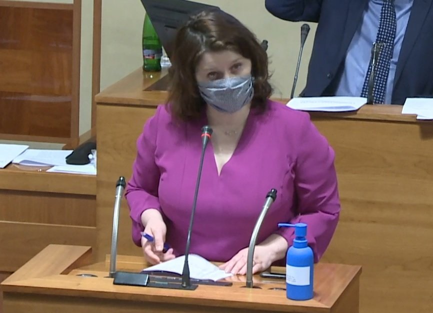 Senát o koronaviru: Ministryně Jana Maláčová (ČSSD) (29. 4. 2020)