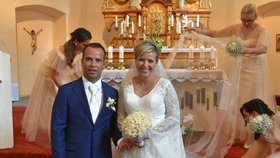 Jana Vildumetzová si brala Jana Mračka v červenci 2018