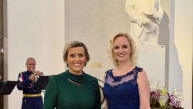 Jana Mračková Vildumetzová na Hradě během svátku 28. října (28.10.2025)