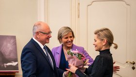 Jana Mračková Vildumetzová s Taťánou Malou, šéfkou poslaneckého klubu ANO