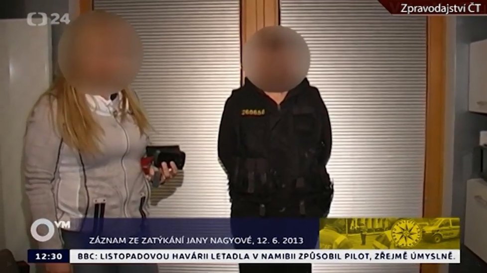 Nagyová se strachovala o dcery. Policisté slíbili, že je kontaktují.