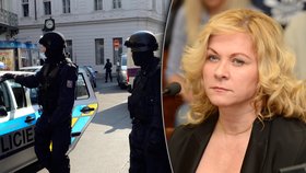 Kriminalisté, zasahující v úřadu u Jany Nagyové, si prý omylem zabouchli trezor s jejími šperky