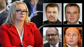 Kdo jsou zatčení lidé z úřadu vlády Jana Nagyová a čtveřice Tluchoř, Boček, Fuksa a Páleník?