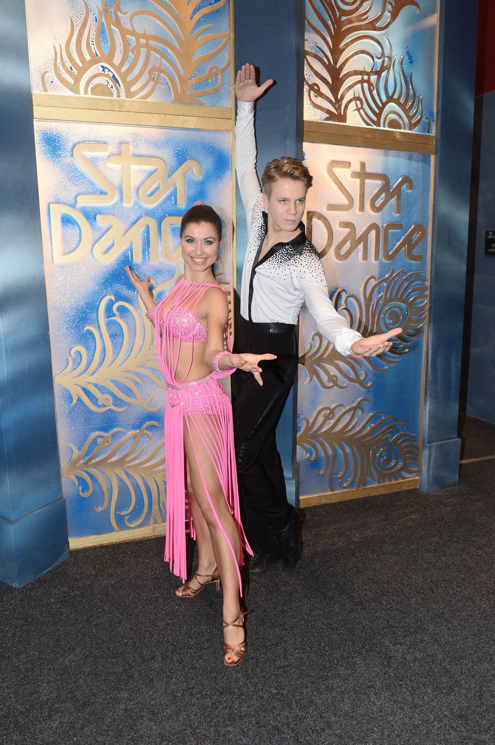 Zdeněk Piškula a Veronika Lálová ve finále Stardance