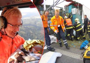 Jana Šeblová za 10 let u letecké záchranné služby ošetřila kolem 700 pacientů.