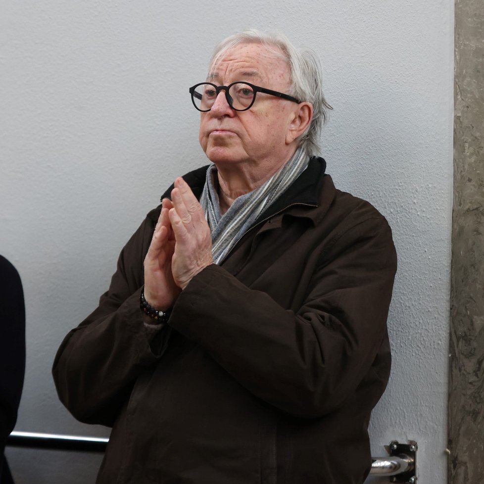 Pohřeb Jany Synkové - Jiří Lábus