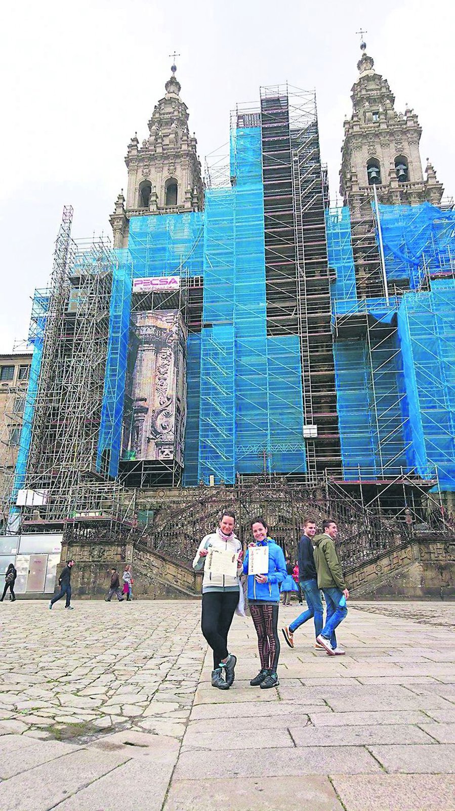 S kamarádkou Luckou museli překonat nejen sebe, ale i nepřízeň počasí. S postupem času však byl pro ně mnohem příjemnější déšť než slunce. Osvěžoval a dodával jim sílu.