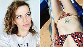 Marta Jandová ukázala četné tetování