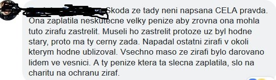 Marta Jandová dostala od některých lidí, na frak