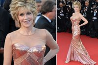 Sexy jako nikdy předtím! Jane Fonda (74) okouzlila Cannes