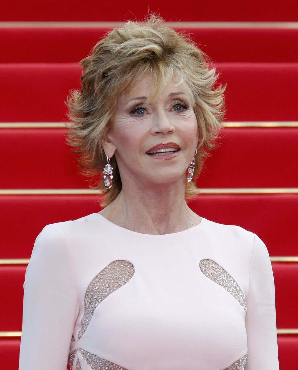 Hollywoodská kráska Jane Fonda, její dokonalá postava všem přítomným v Cannes vyrazila dech.